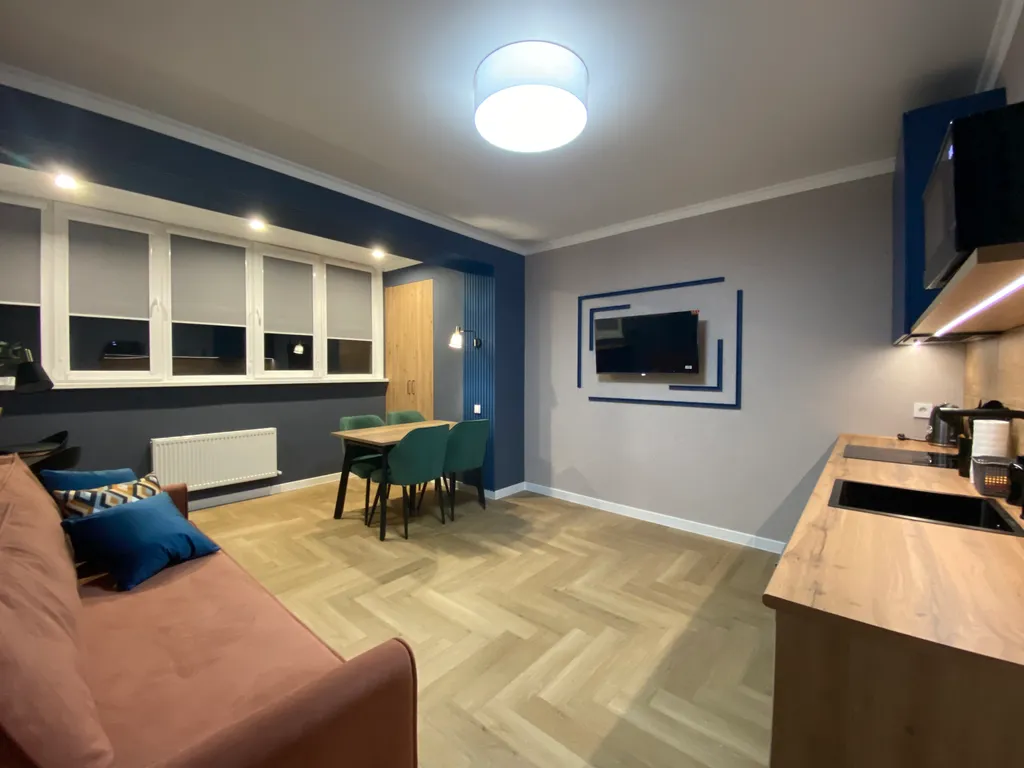 Стильная квартирка с видом на горы