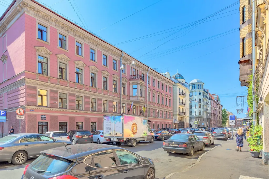 Квартира Квартира Студия в центре с душем — Санкт-Петербург