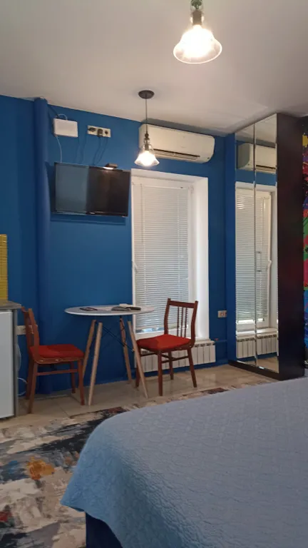 Комфортная квартира-студия в центре с патио