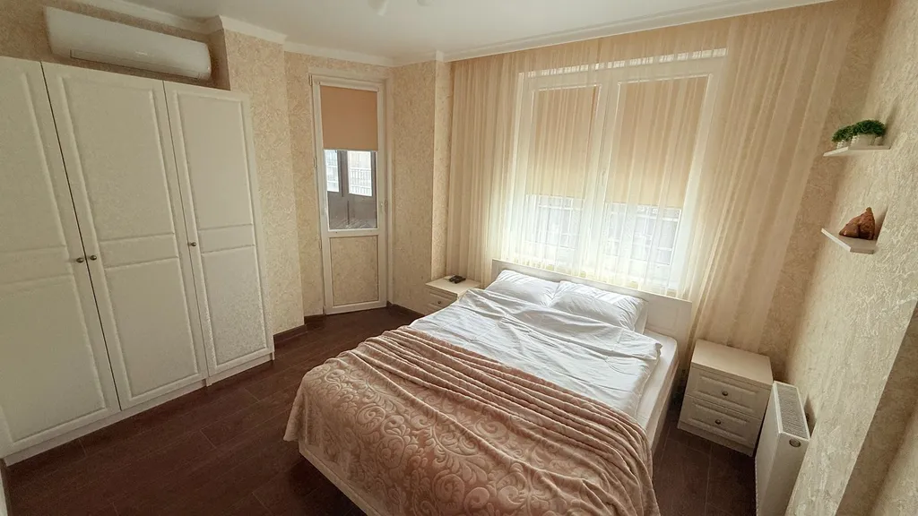 Квартира Просторная 2х комнатная квартира с видом на море — Анапа