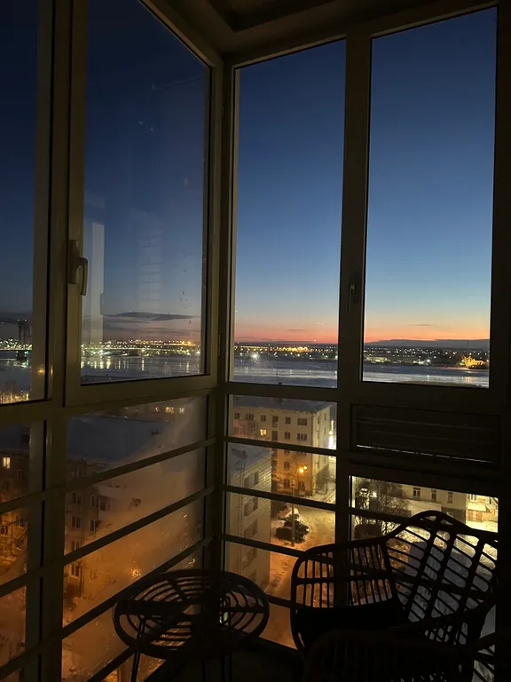 Квартира на набережной с шикарными закатами