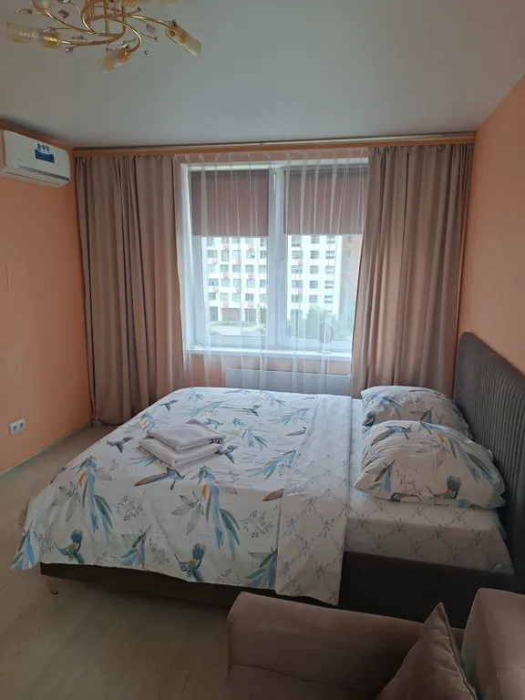 Большая однокомнатная квартира с размещением до 5 гостей