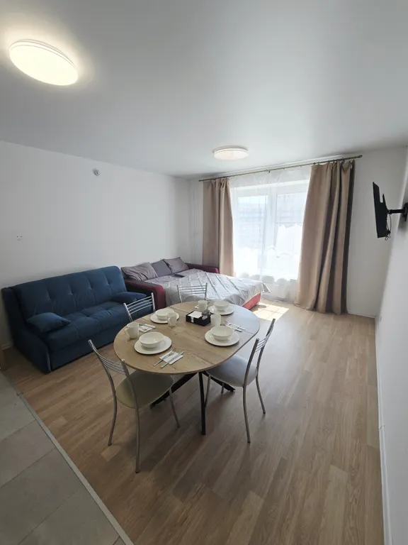 Уютная квартира с видом на парк рядом с метро