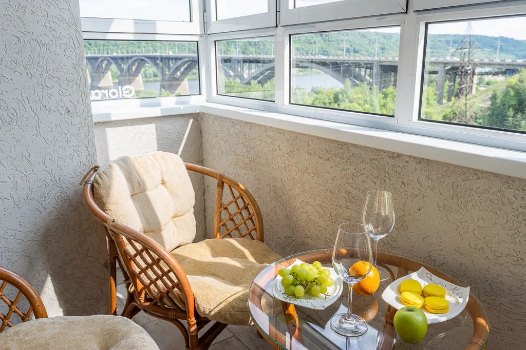 Апартаменты с панорамным видом около центра