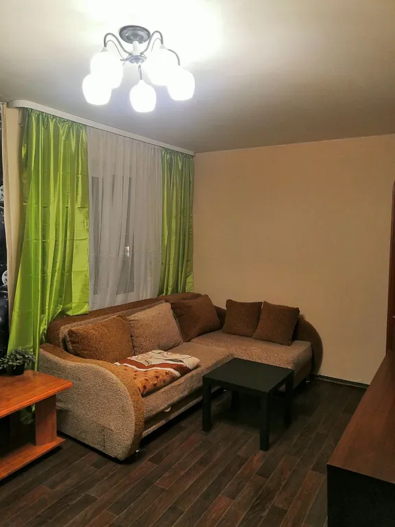 Однокомнатная квартира с красивым видом на город.