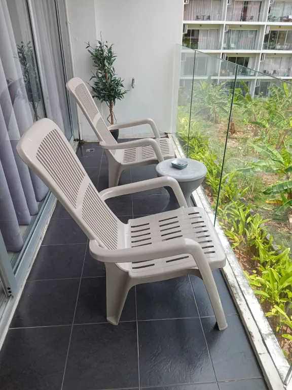 Карон. Студия с видом на горы в знаменитом Chic Condo, 4 этаж