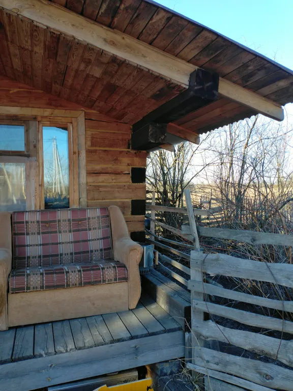 Дом с сауной и мангалом