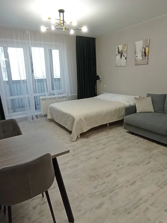 Квартира Квартира Уютная студия на набережной реки Енисей — Красноярск