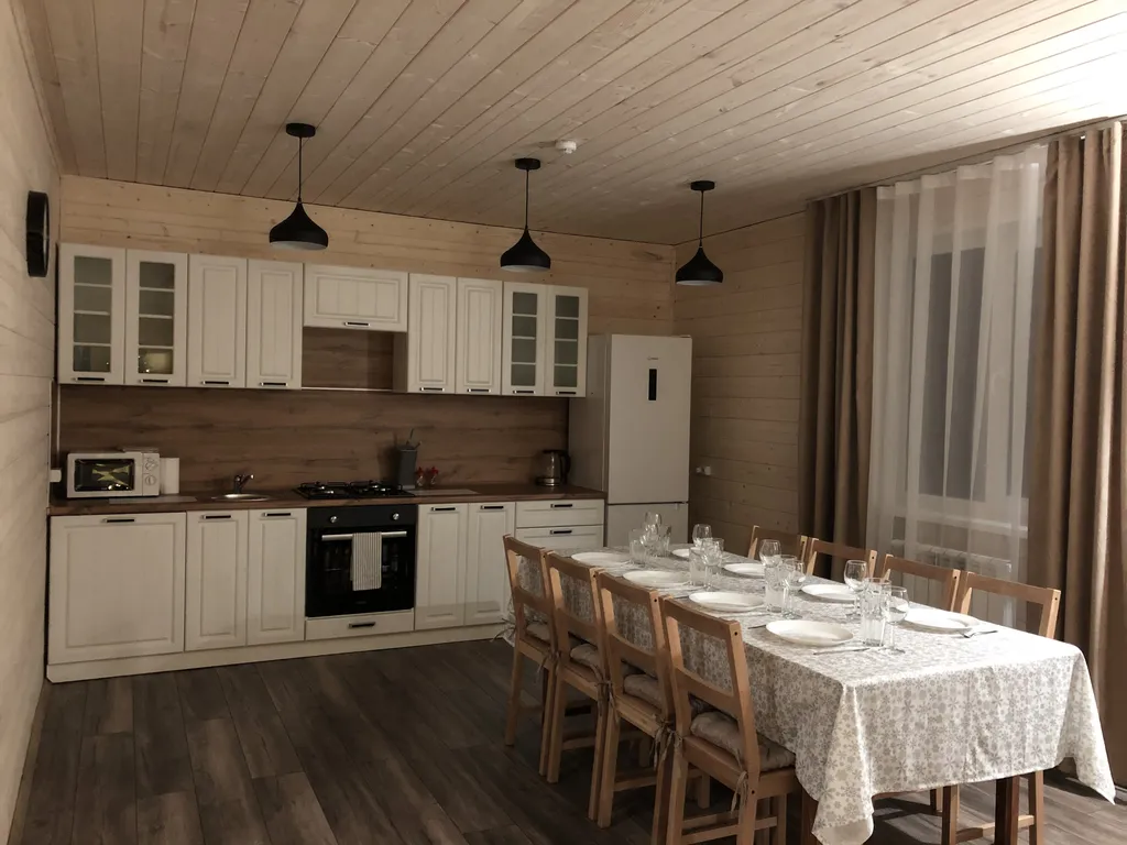 Дом с баней на горьковском водохранилище