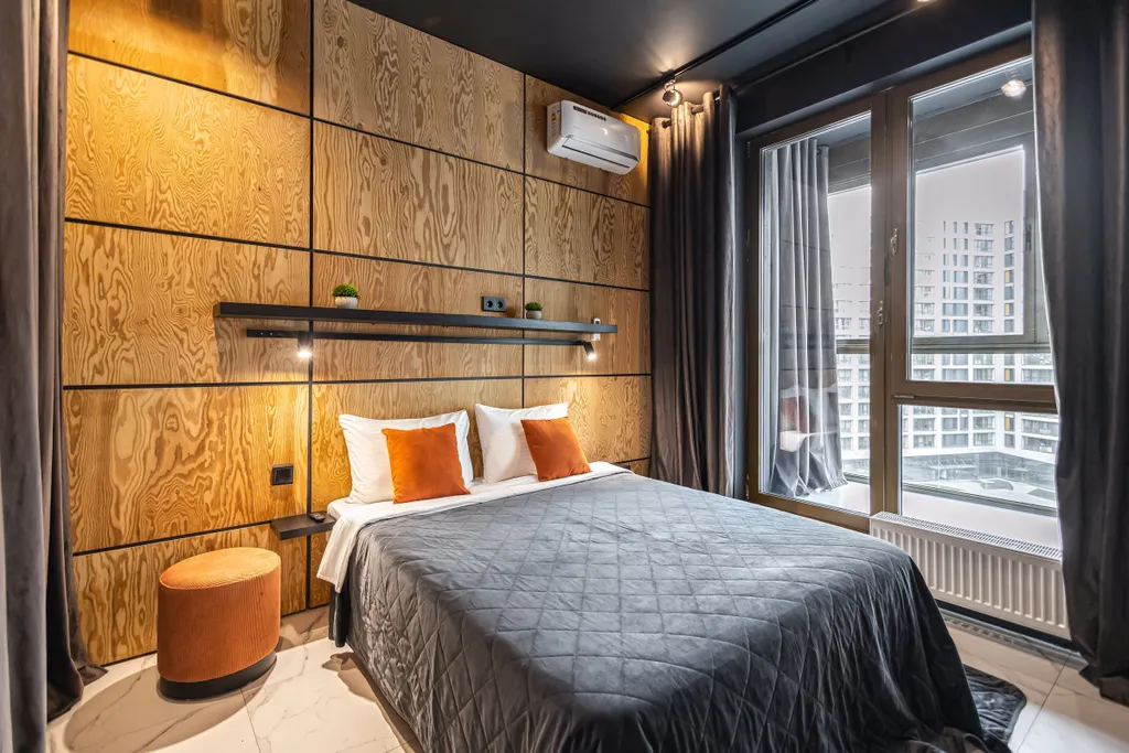 Квартира Квартира Двухкомнатный лофт с сауной в Лайнере — Москва