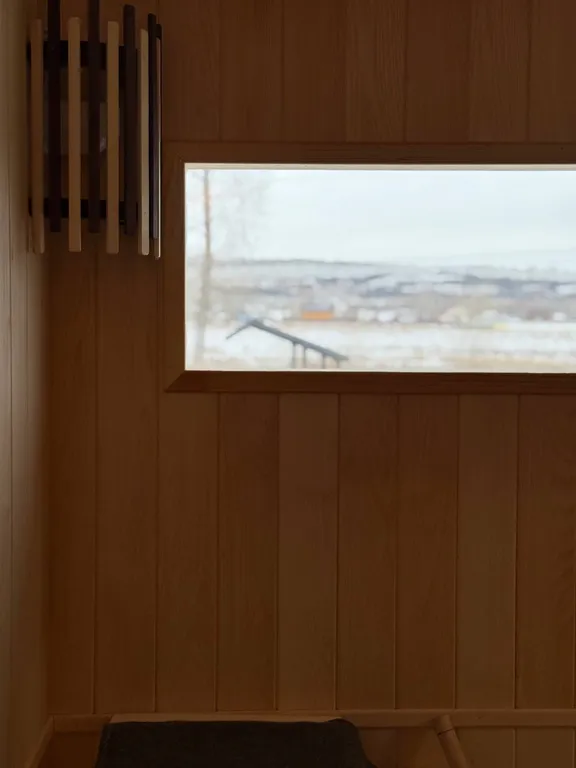 Уютный домик за городом с баней и горячим чаном