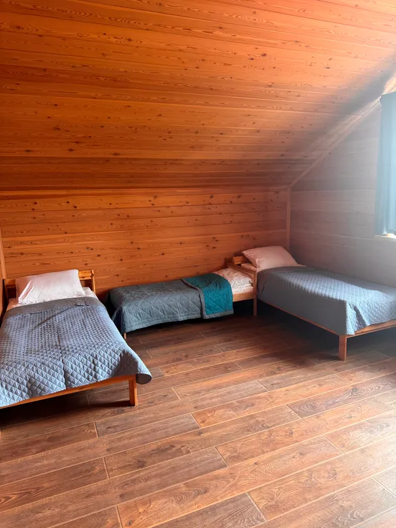 Двухэтажный дом с мангальным комплексом и баней