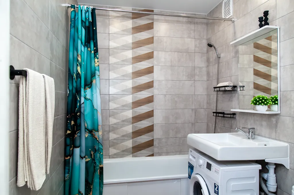 Студия с дизайнерским ремонтом