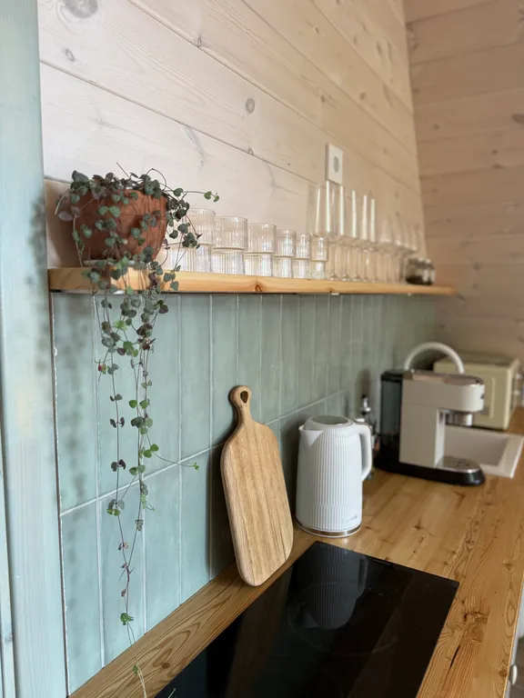 Домик на холме с видом на Байкал