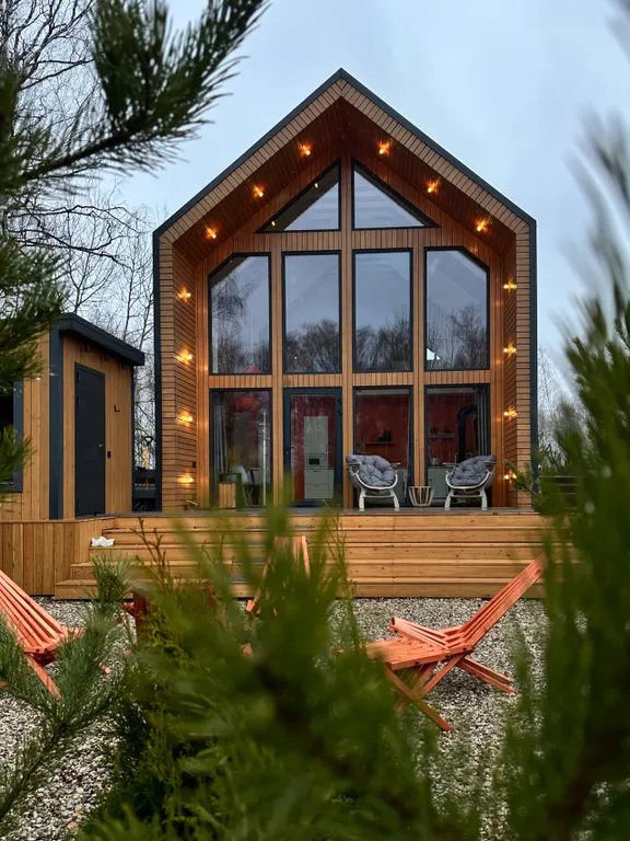 Коттедж Уютный дом с чаном и сауной — Семеновское