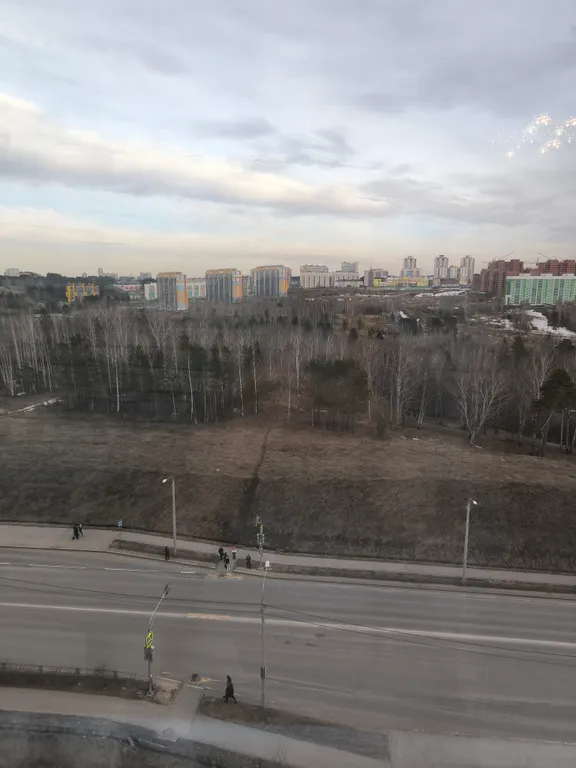 Уютная однокомнатная квартира с красивым видом