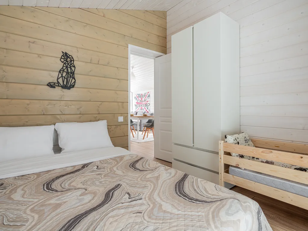 Домик у леса с камином и баней