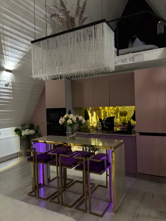 Коттедж Уютный A-frame «Облака» с видом на горы — Гостагаевская