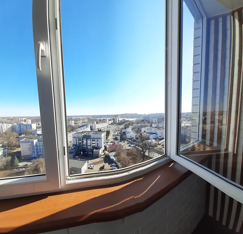 Новые апартаменты с красивым видом на город