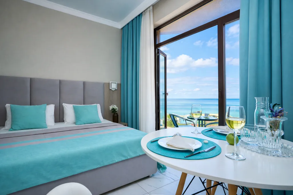 Квартира Премиум с видом на море и балконом — Лазаревское