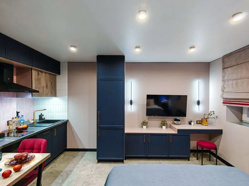 Дизайнерская студия премиум-класса в новом ЖК Дом на набережной