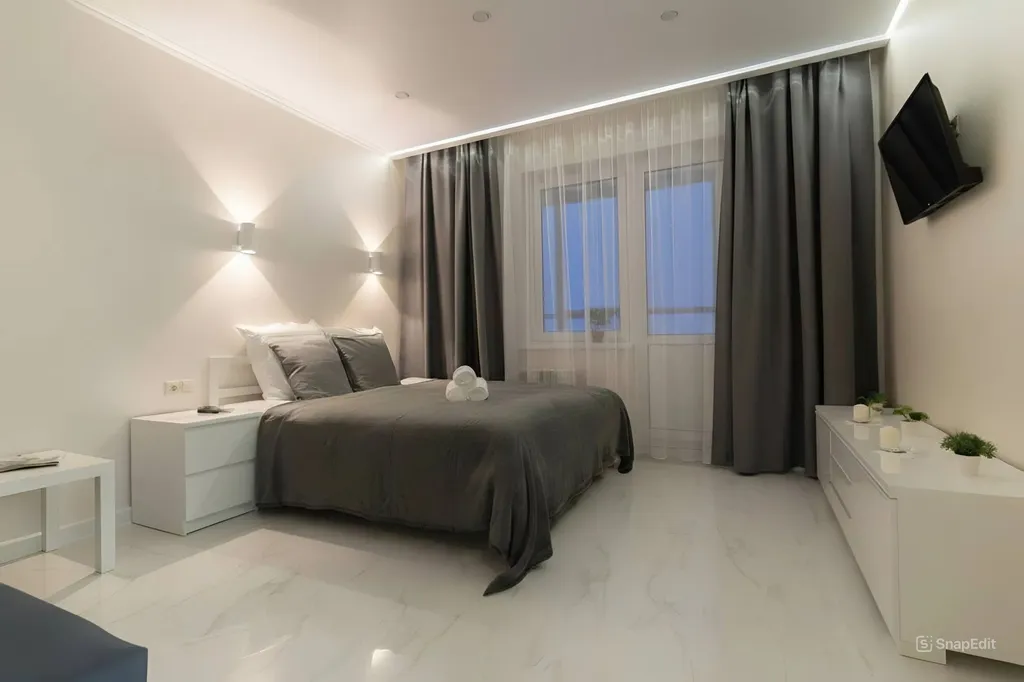 Квартира Однокомнатный апартамент с красивым видом на город — аренда посуточно в Калуга