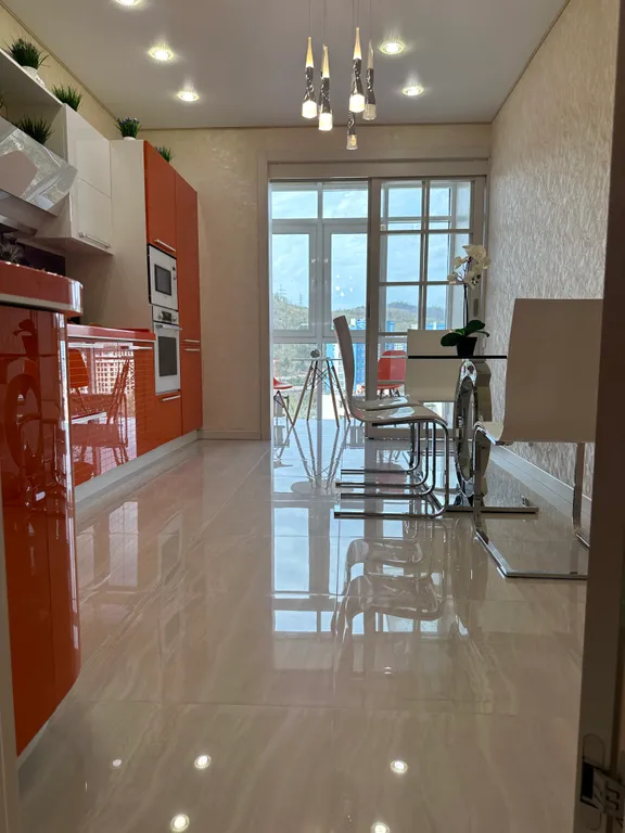 Квартира с дизайнерским ремонтом в доме бизнес-класса