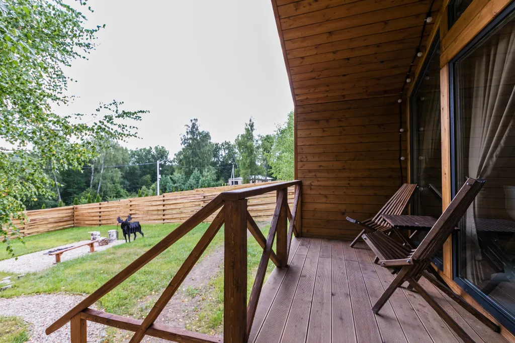 Барнхаус ВЕСНА с камином и баней