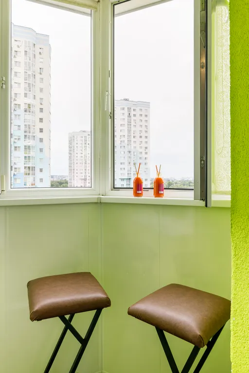 Апартаменты цвета индиго с видом на Суру