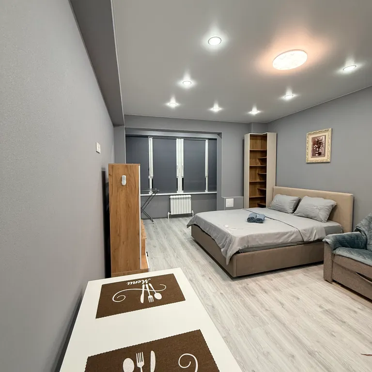 Квартира Уютная студия с видом на сопки — аренда посуточно в Южно-Сахалинск