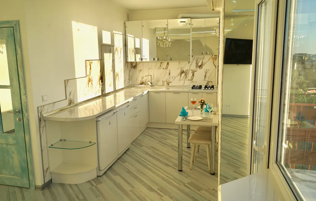 Люкс с видом на море и морской закат