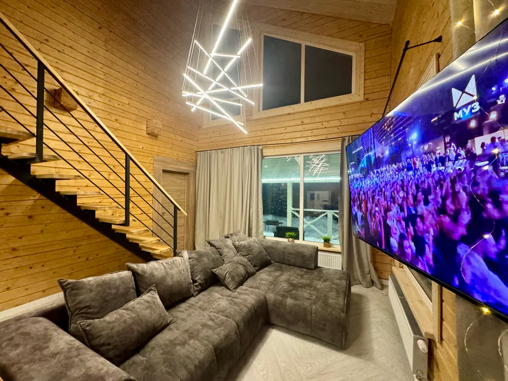 Коттедж в окружении леса десять минут на машине до южного склона