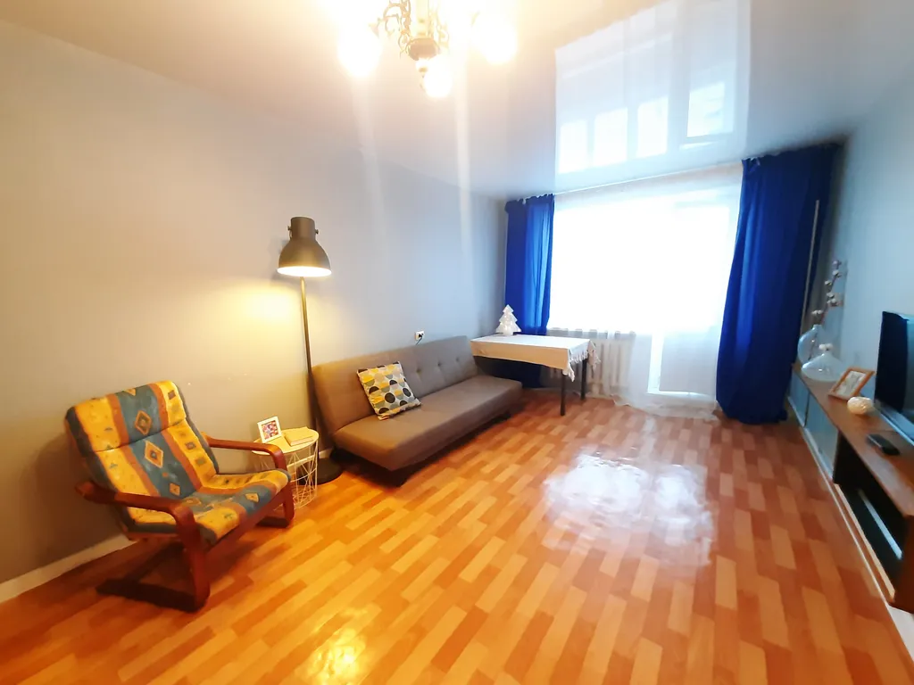 Большая квартира c красивым видом на город