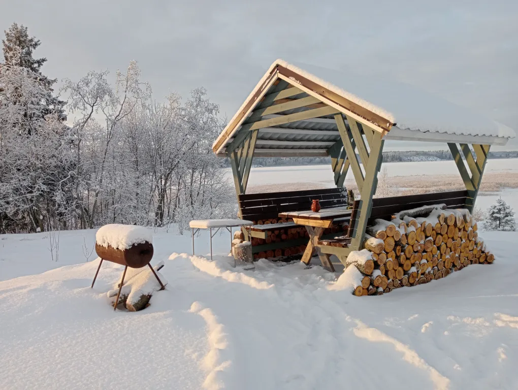 Гостевой дом Мункинмяки на берегу озера