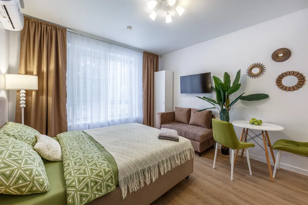 Квартира Квартира Комфортная студия для 3-х — Москва