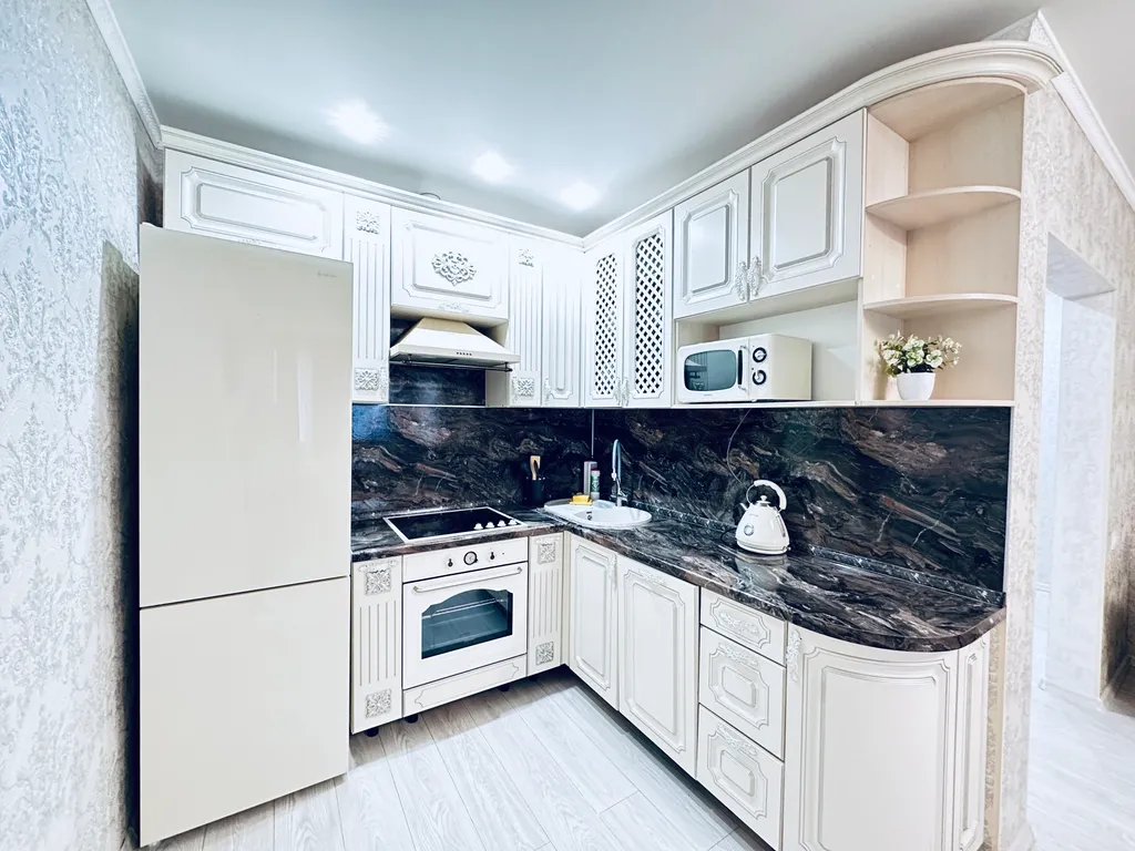 Красивая квартира с хорошим ремонтом и всеми удобствами