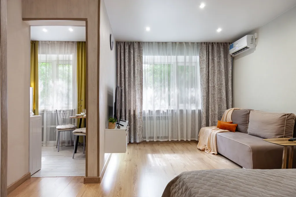 Квартира Уютная современная квартира рядом с ЖД вокзалом — Красноярск