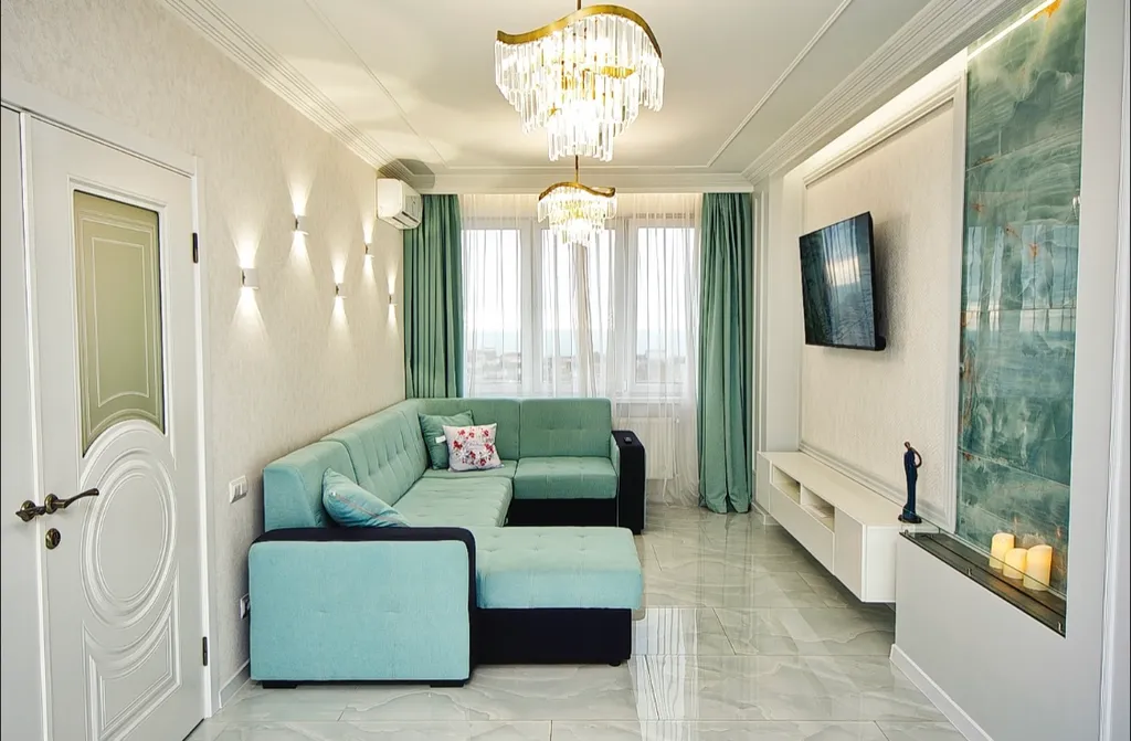 Квартира Квартира с видом на море и храм — Анапа