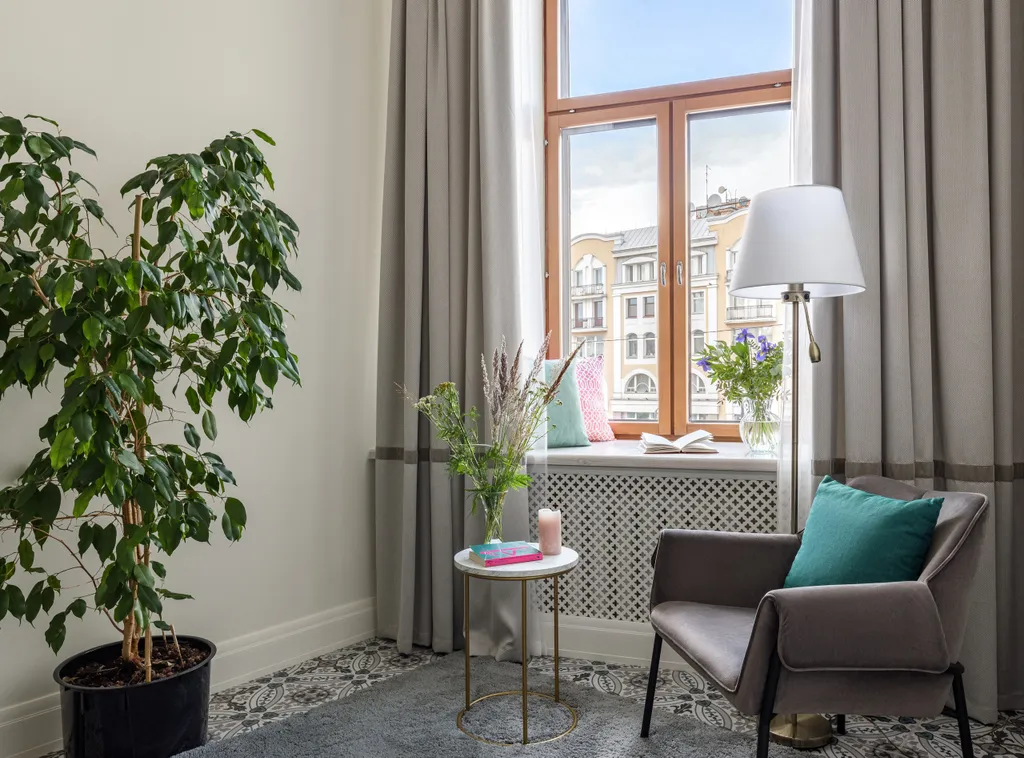 Квартира Квартира У реки Фонтанки с видом на Собор — Санкт-Петербург