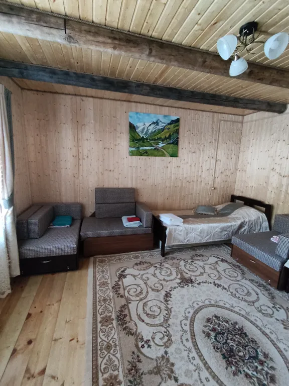 Уютный, теплый, деревяный дом