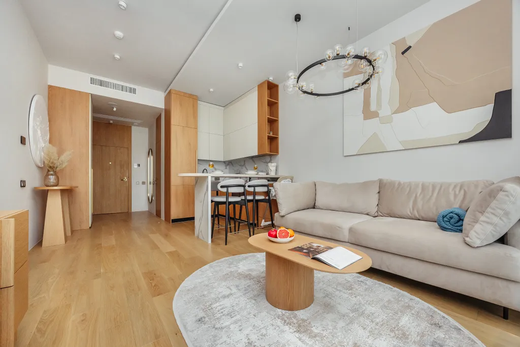 Квартира с 1й спальней - majesty4