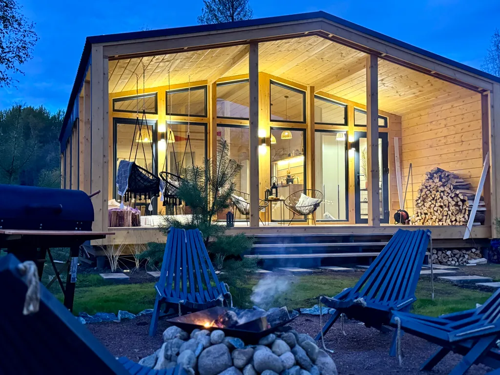 Коттедж Coral с 2-мя спальнями на Ладожском озере — аренда посуточно в Всеволожск