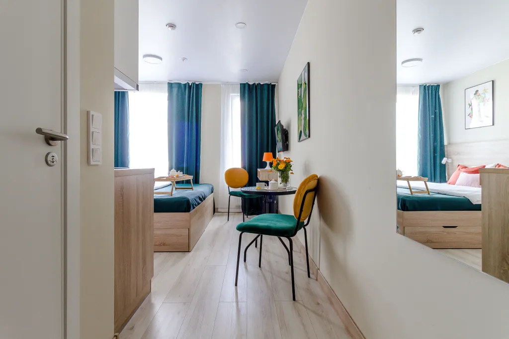 Квартира Квартира Студия Эдем у Черной речки — Санкт-Петербург