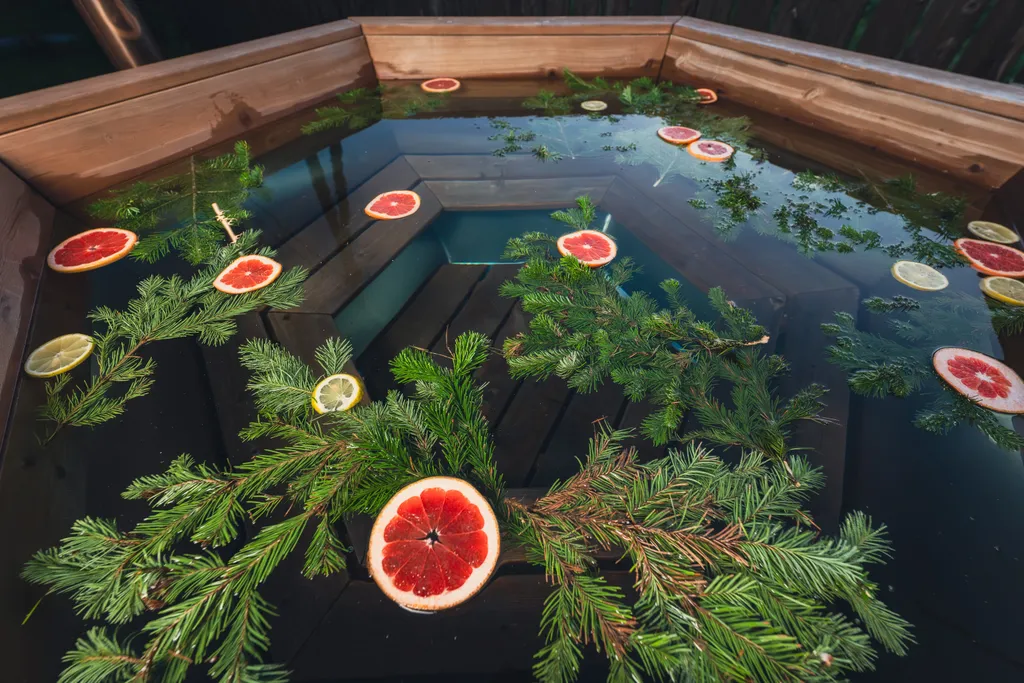 Двухкомнатный коттедж с видом на горы