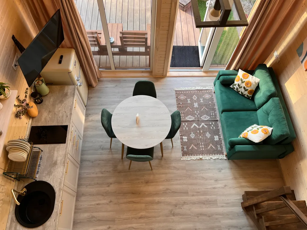 Дом с баней и купелью