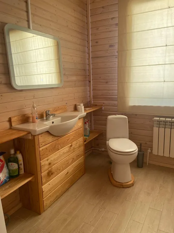 Дом на опушке с баней и видом на лес