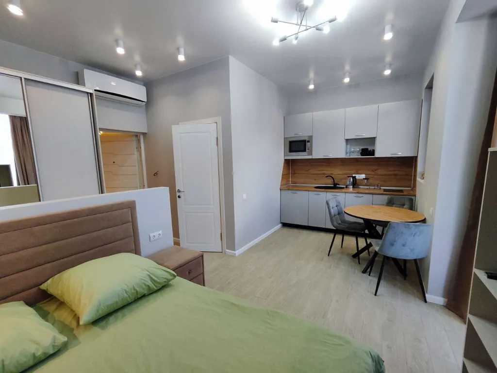 Уютная студия в апартаментном комплексе Морской берег