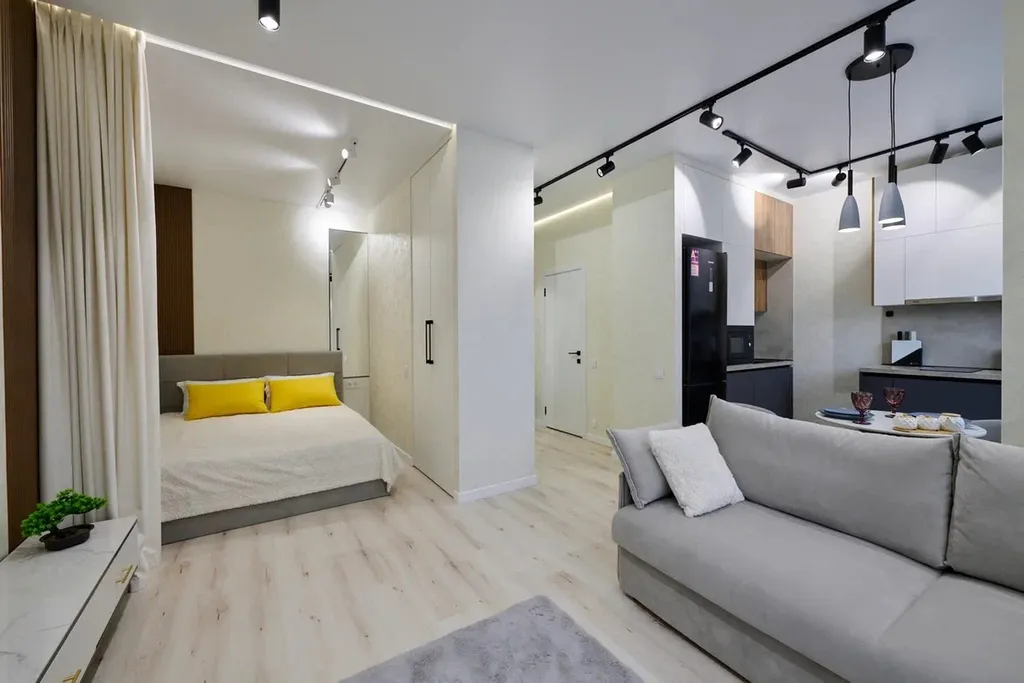 Квартира Квартира Студия с видом на Москва сити и набережную Москва реки — Москва