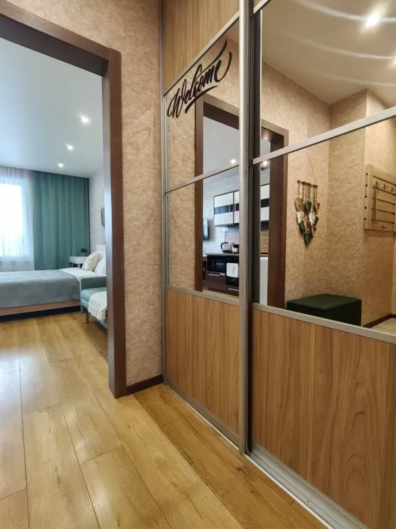 Квартира Квартира Комфортная студия у метро для троих с кофеваркой — Новосибирск