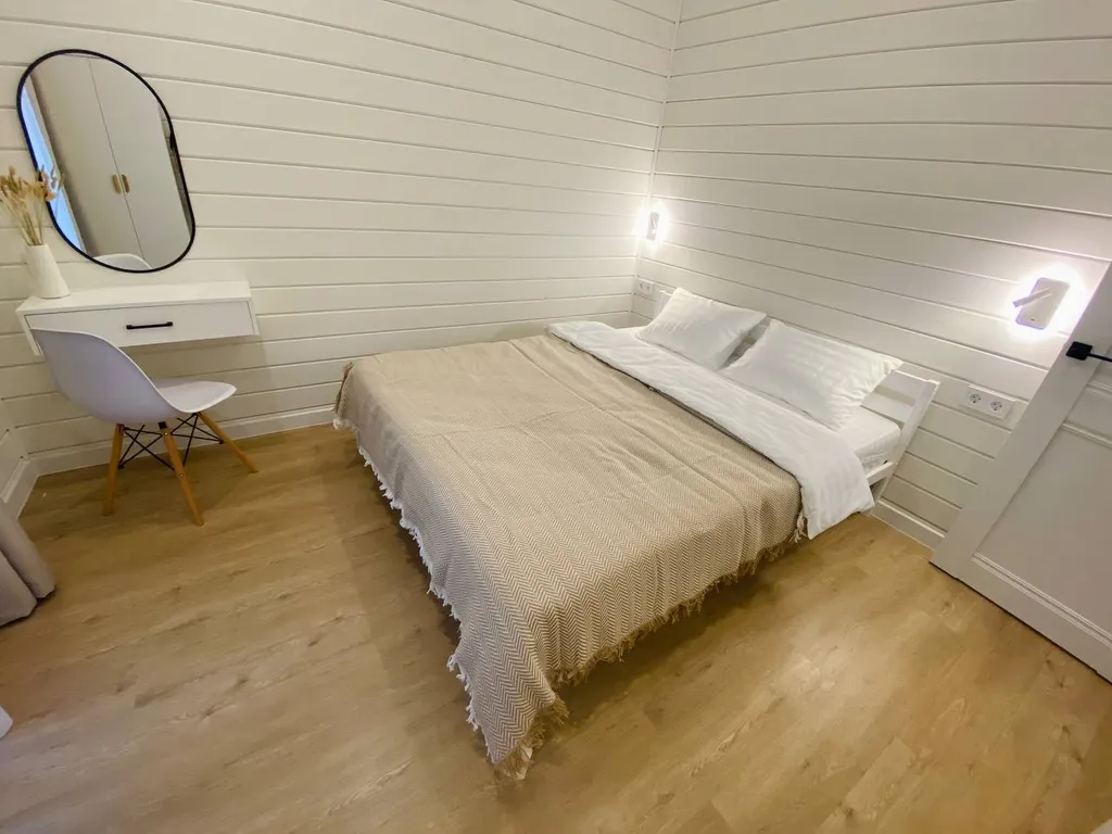 Современный дом с панорамными окнами